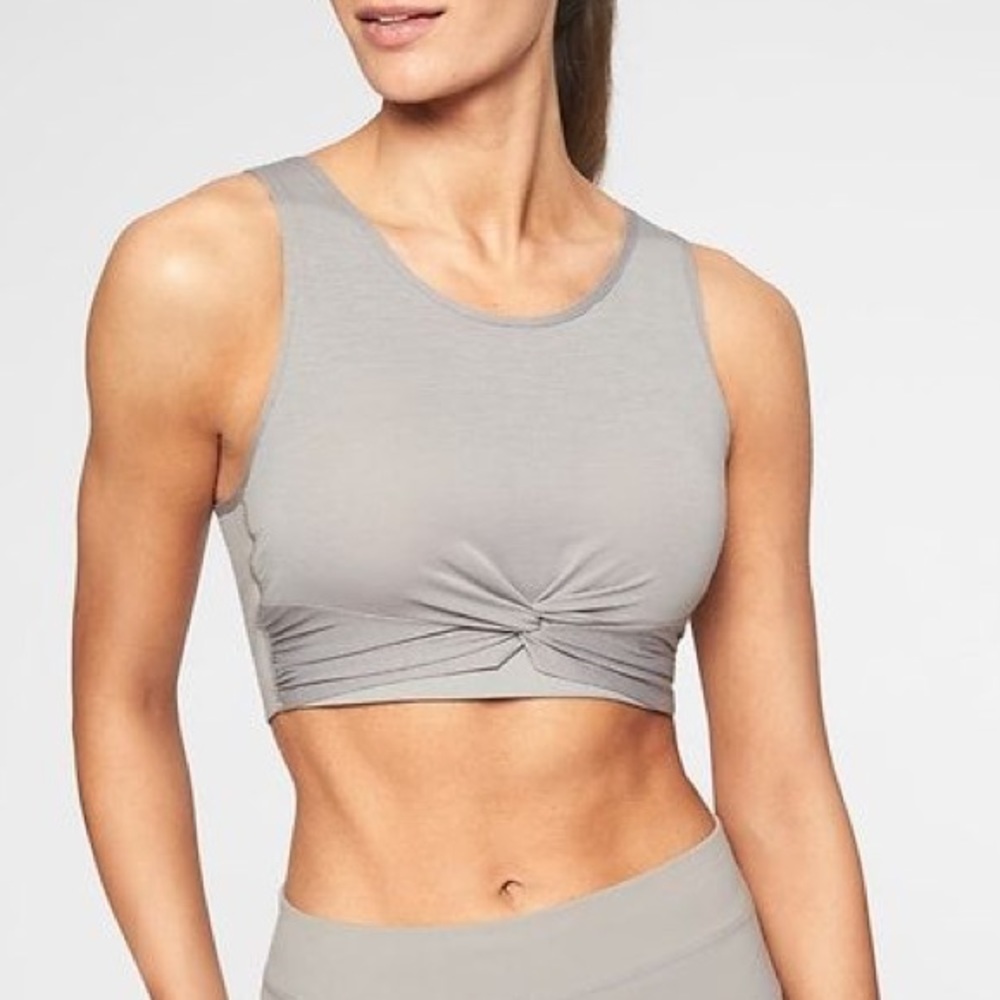 ISO ATHLETA Twist Crop Top/Bra